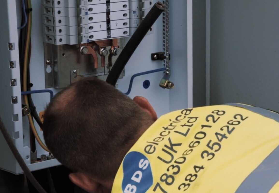 Electrical contractor working in the West Midlands